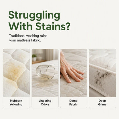 🔥 Last Day 49% OFF – Powerful Foam Cleaner for Mattresses & Upholstery | Deep Clean Without Rinsing 🛏️✨