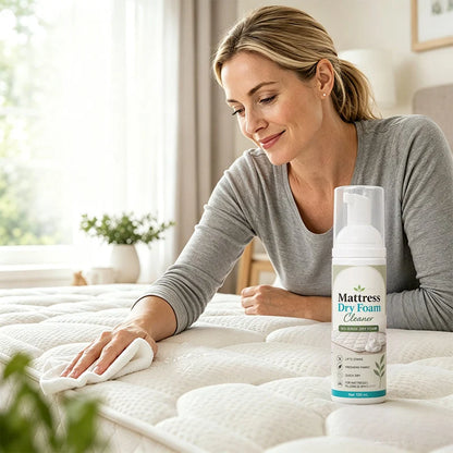 🔥 Last Day 49% OFF – Powerful Foam Cleaner for Mattresses & Upholstery | Deep Clean Without Rinsing 🛏️✨