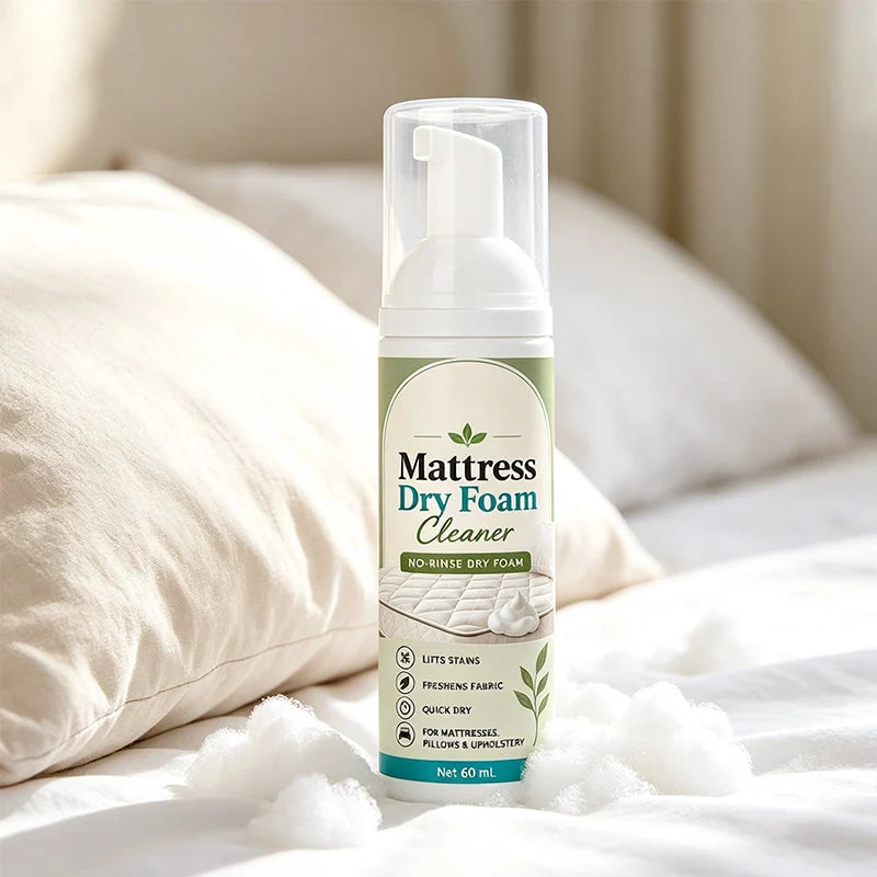 🔥 Last Day 49% OFF – Powerful Foam Cleaner for Mattresses & Upholstery | Deep Clean Without Rinsing 🛏️✨