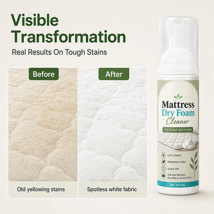 🔥 Last Day 49% OFF – Powerful Foam Cleaner for Mattresses & Upholstery | Deep Clean Without Rinsing 🛏️✨