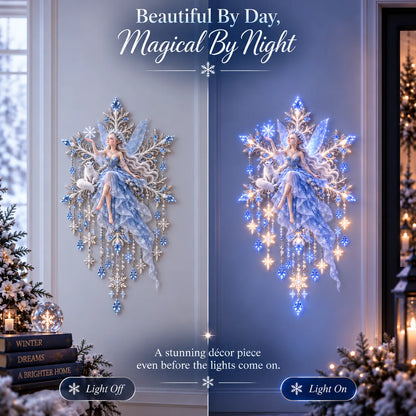 🔥LAST DAY 50% OFF-❄️Ice Snow Elf Starfall Wall Light