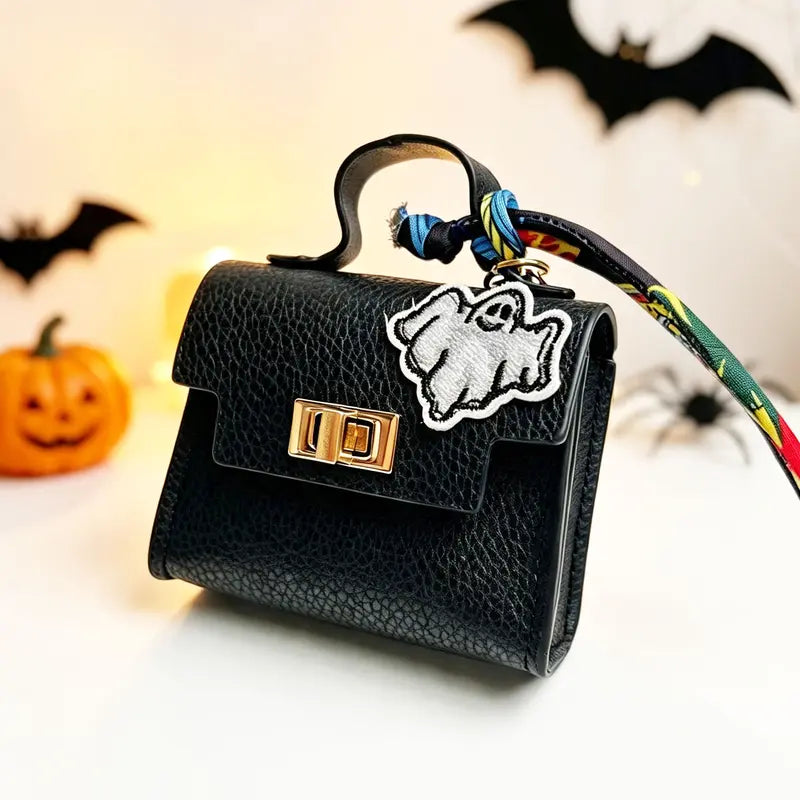 🎀 Cute Mini Leather Bag Keychain – Chic & Colorful Bag Charm ✨