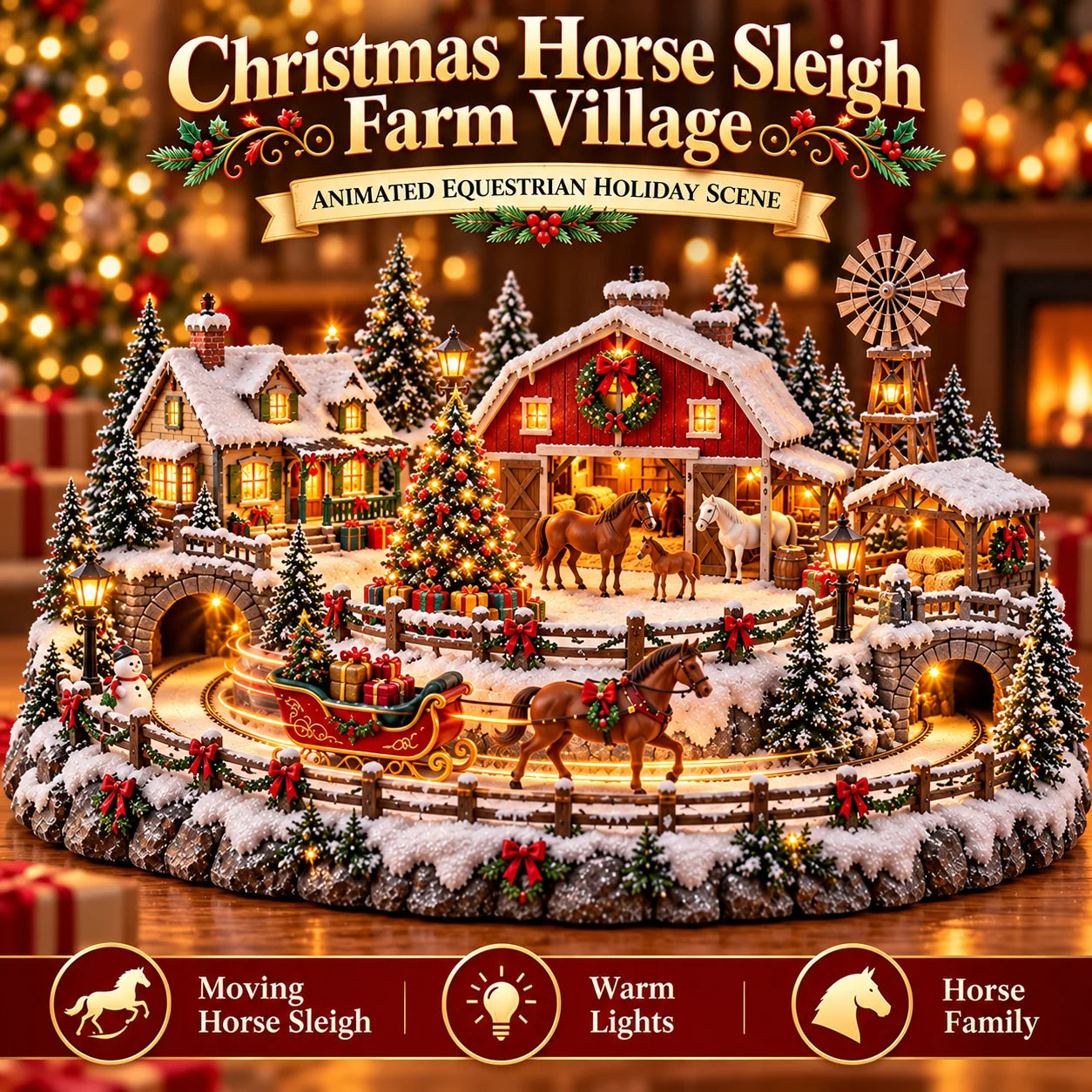 🐎 Horse Sleigh Farm