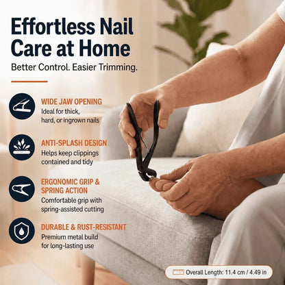 🔥Hot Sale 50% OFF🔥Effortless Precision Toenail Trimmer