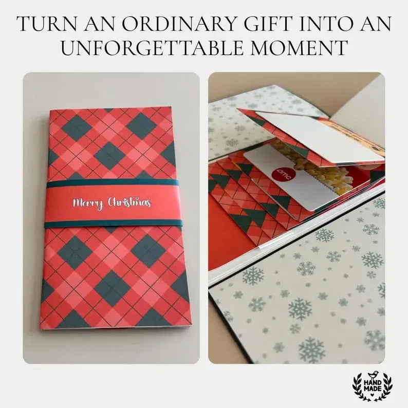 🎅💳 Holiday Gift Card Booklet (4-Pack) – The Waterfall Christmas Surprise ✨