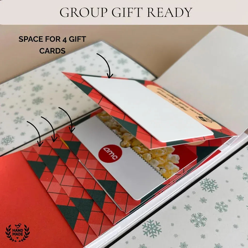 🎅💳 Holiday Gift Card Booklet (4-Pack) – The Waterfall Christmas Surprise ✨