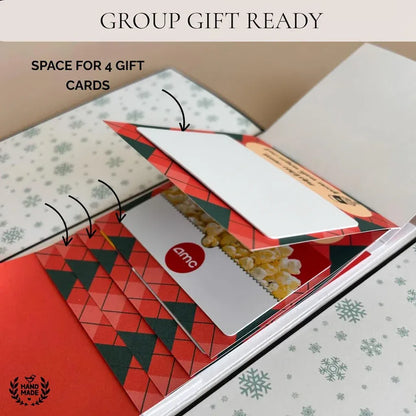 🎅💳 Holiday Gift Card Booklet (4-Pack) – The Waterfall Christmas Surprise ✨