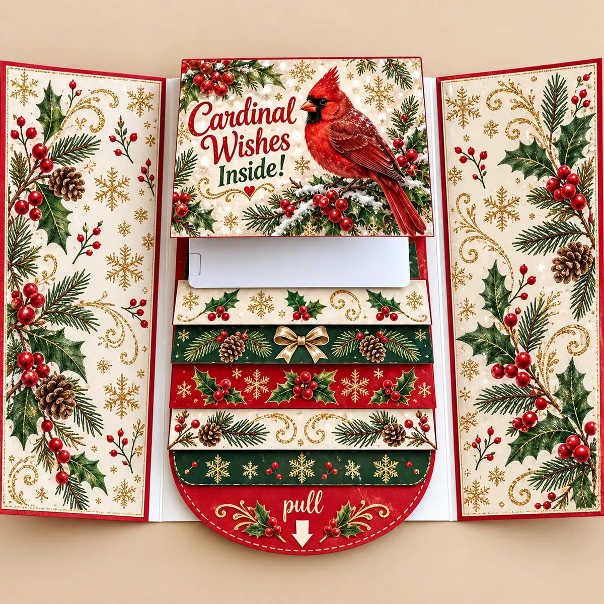 🎅💳 Holiday Gift Card Booklet (4-Pack) – The Waterfall Christmas Surprise ✨