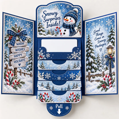 🎅💳 Holiday Gift Card Booklet (4-Pack) – The Waterfall Christmas Surprise ✨