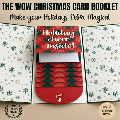 ⏰2026 New 🎅💳 Waterfall Christmas Gift Card Booklet ✨