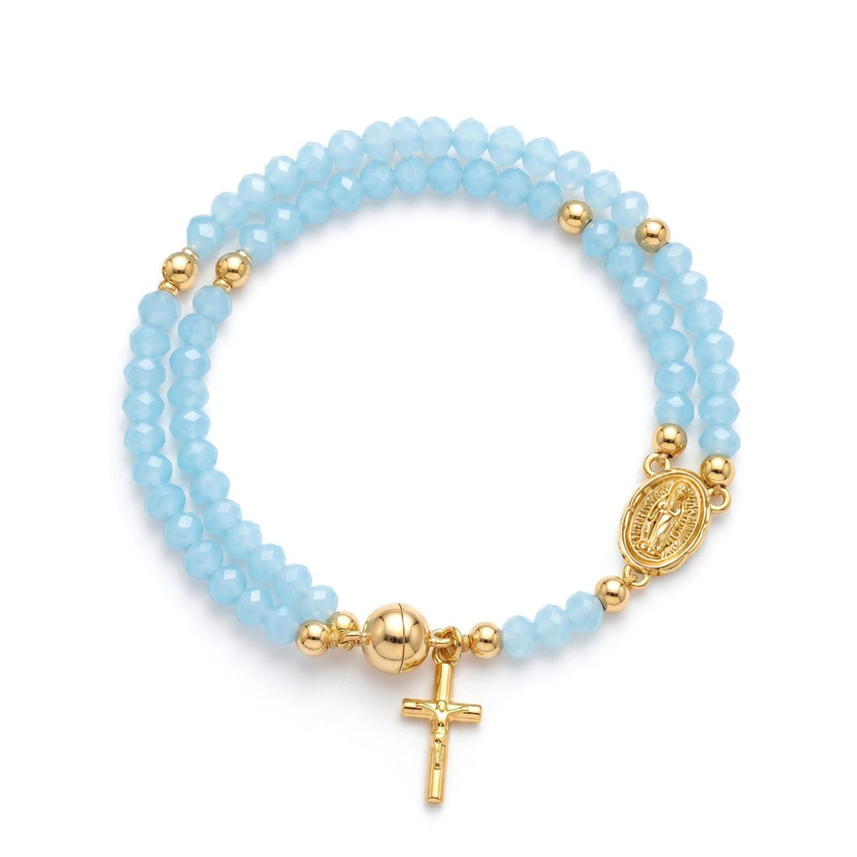 🔥🔥 ✝️Handcrafted rosary bracelets -  A Warm Companion for Your Faith Journey📿