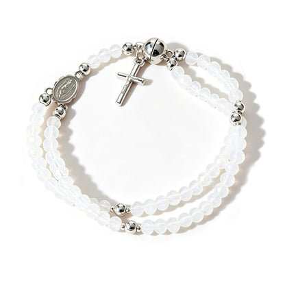 🔥🔥 ✝️Handcrafted rosary bracelets -  A Warm Companion for Your Faith Journey📿