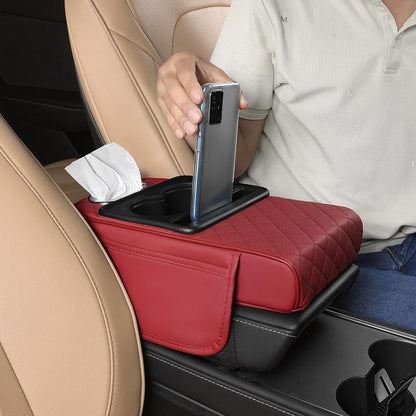 🔥🔥🔥Multifunctional PU Leather Car Armrest Pad