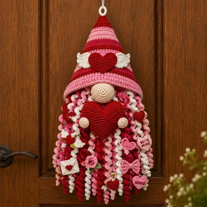 🧶 DIY Seasonal 3D Crochet Door Hanger Kit – Complete Yarn, Accessories & Step-by-Step Instructions