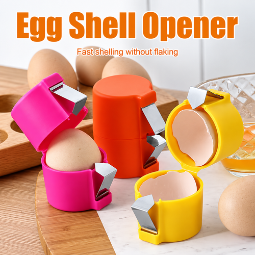 Efficient Egg Cracking Tool, Handy Egg Separator - 2Pack