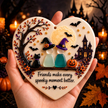 🎃 Halloween Early Bird Sale | 49% OFF🎃 Halloween Friendship Sea Glass Ornament