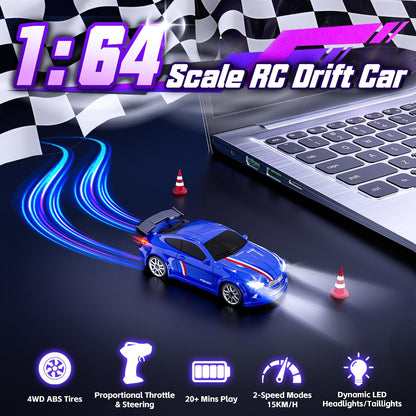 1/64 Mini RC Drift Car