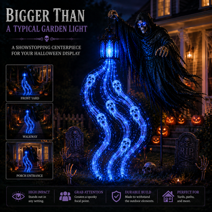 💀Today 70% OFF💀Halloween Soul Harvester Animated Garden Light🏚️