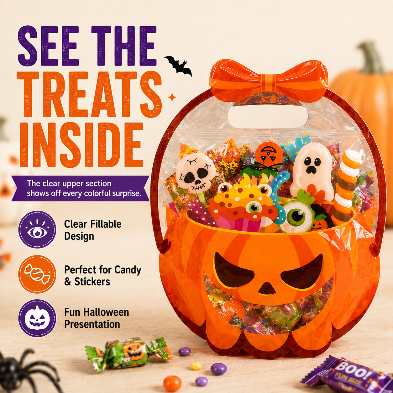 50Pcs Pumpkin