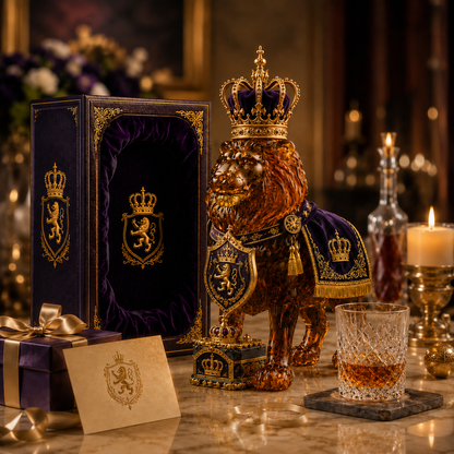 👑  Lion Whiskey Bottle – 87th Anniversary Limited Edition