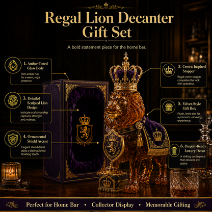 👑  Lion Whiskey Bottle – 87th Anniversary Limited Edition