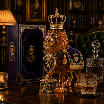 👑  Lion Whiskey Bottle – 87th Anniversary Limited Edition