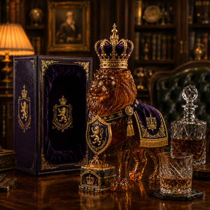 👑  Lion Whiskey Bottle – 87th Anniversary Limited Edition