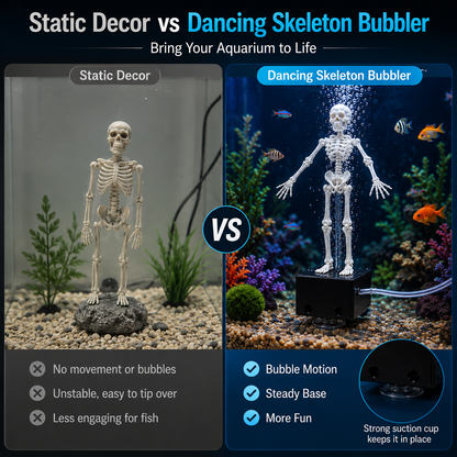 🔥 LAST DAY 50% OFF-🌊Dancing Skeleton Aquarium Bubbler