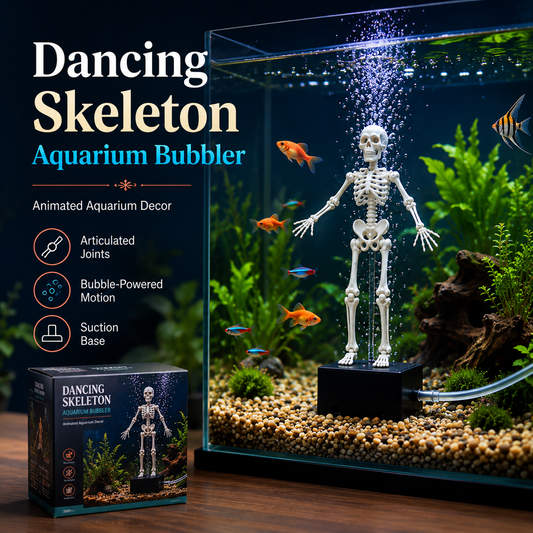 🔥 LAST DAY 50% OFF-🌊Dancing Skeleton Aquarium Bubbler