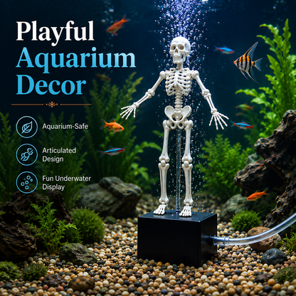 🔥 LAST DAY 50% OFF-🌊Dancing Skeleton Aquarium Bubbler