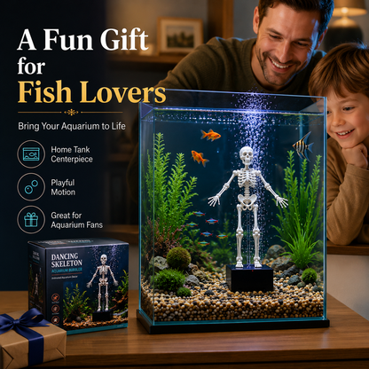 🔥 LAST DAY 50% OFF-🌊Dancing Skeleton Aquarium Bubbler