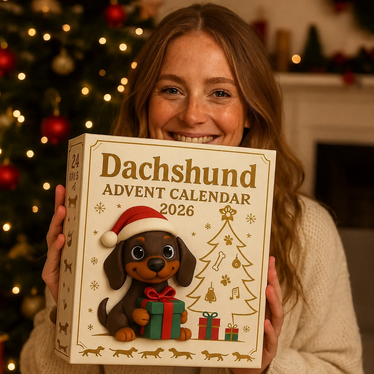 🔥Last Day 50% OFF 🎄🐾 2026 Dachshund Advent Calendar 🐶✨