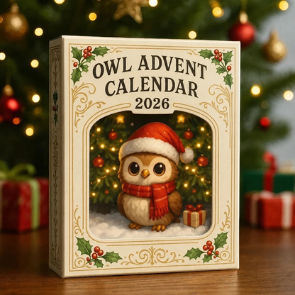 🔥Last Day 50% OFF 🎄Owl Advent Calendar 2026 🎁 24 Gifts Inside!