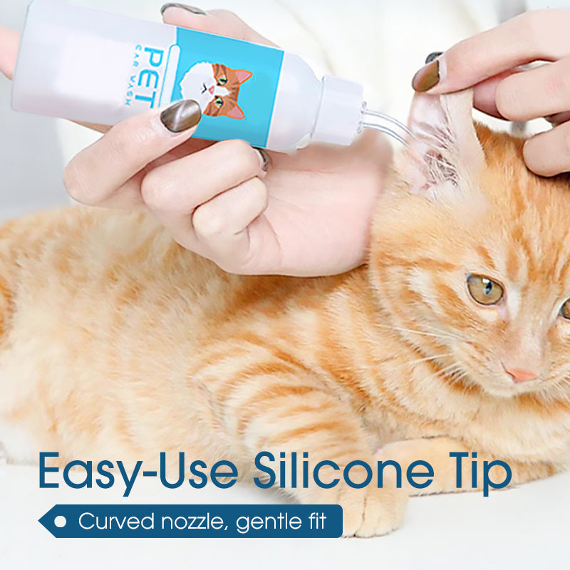 🐶🐱 Pet Ear Cleaner – Gentle Ear Cleaning & Itch Relief for Dogs & Cats