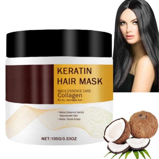 💁‍♀️ Herbal Collagen Hair Revival Mask – Nourish, Repair & Revive Dry, Damaged Hair ✨