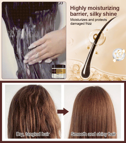 💁‍♀️ Herbal Collagen Hair Revival Mask – Nourish, Repair & Revive Dry, Damaged Hair ✨