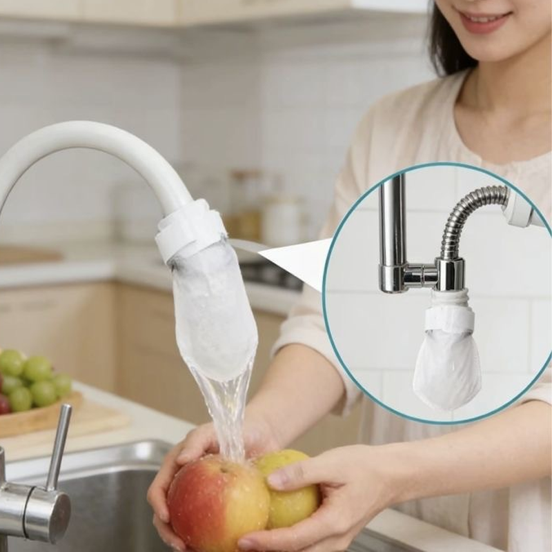 💧 Faucet Filter Bag – Reusable Tap Water Filter for Cleaner, Fresher Water