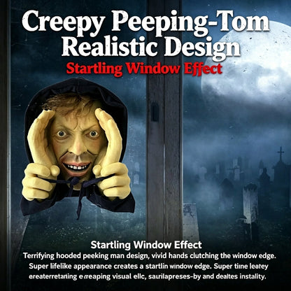 🔥Last Day 50% OFF👻Creepy Peeping‑Tom Window Hanger｜Scary Halloween Prank Decor😱