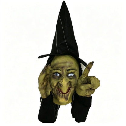 🔥Last Day 50% OFF👻Creepy Peeping‑Tom Window Hanger｜Scary Halloween Prank Decor😱