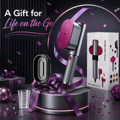 2-in-1 Portable Steam Iron & Garment Steamer – Compact, Powerful & Travel-Friendly