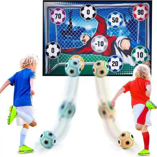 Kids Indoor & Outdoor Soccer Toss Game Set with Balls | Sports Toy Gifts for Boys Girls Ages 3–12