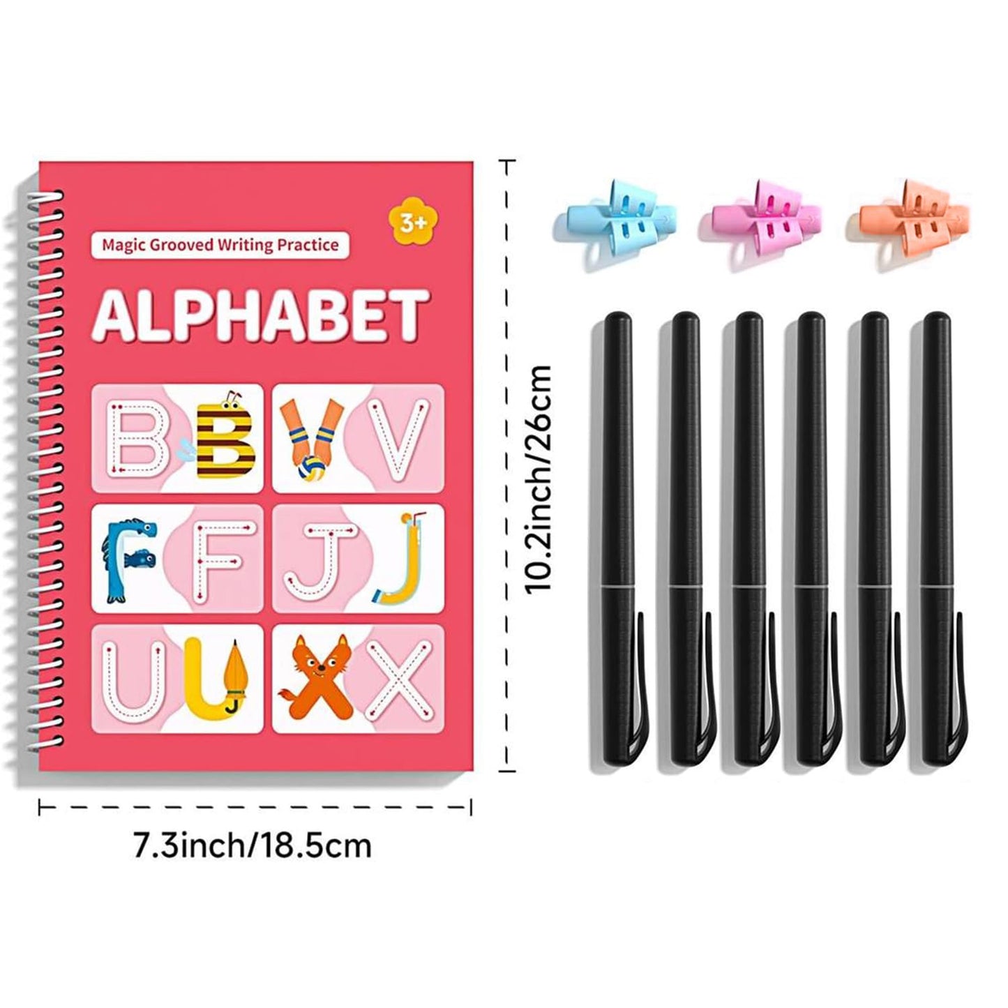 Reusable Magic Handwriting Practice Copybook Set