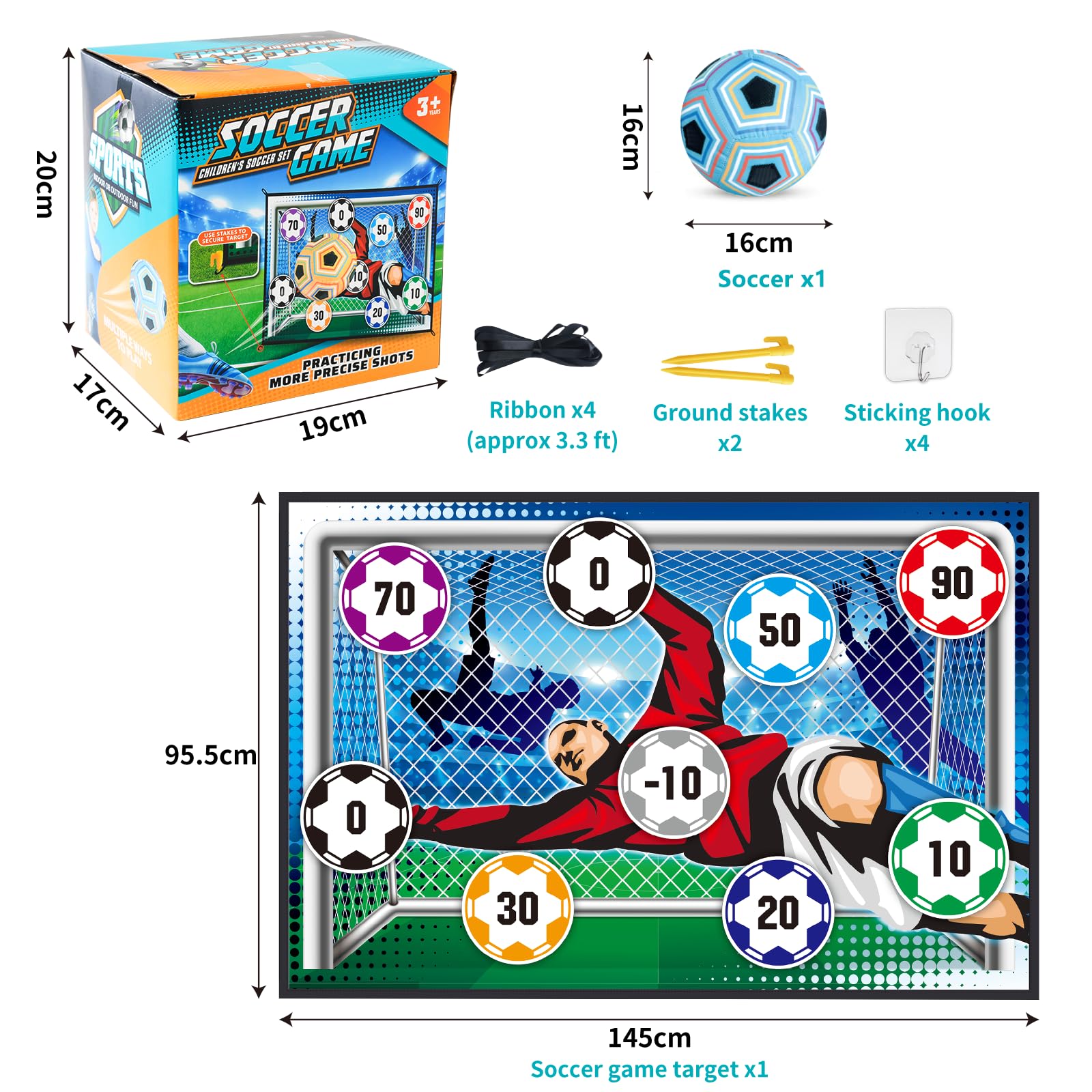 Blue Football+Blanket (Goalkeeper)