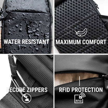 Anti-Theft Crossbody Sling Bag – Lightweight Secure Travel & Everyday Shoulder Pack