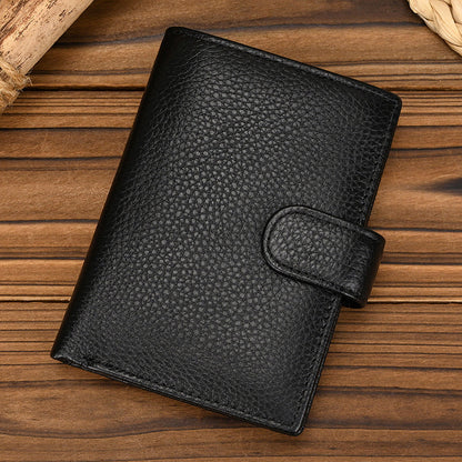 💼Top-Grain Leather Wallet for Men & Women – Bi-Fold / Tri-Fold with Coin Pocket & Multiple Card Slots