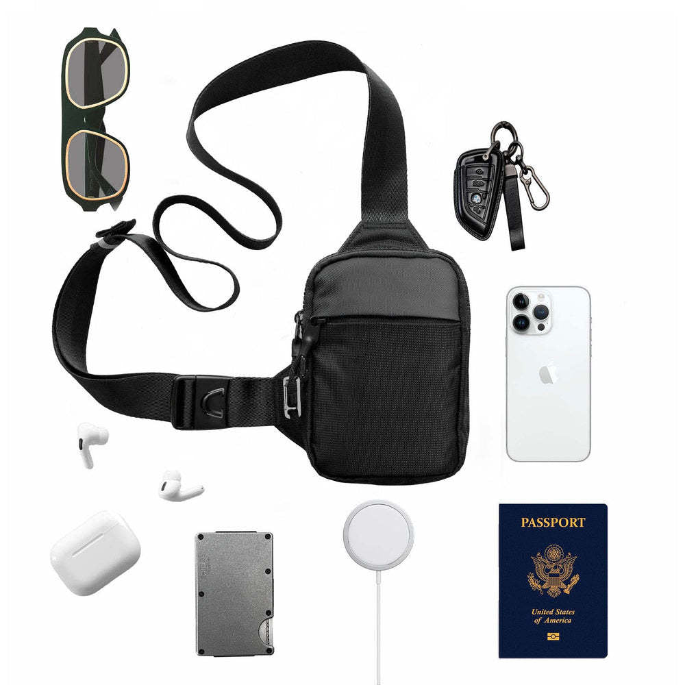 Anti-Theft Crossbody Sling Bag – Lightweight Secure Travel & Everyday Shoulder Pack