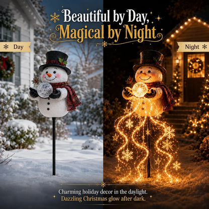 🎅 Santa’s Magic Pour – Flowing LED Christmas Garden Light | 49% OFF 🎄✨