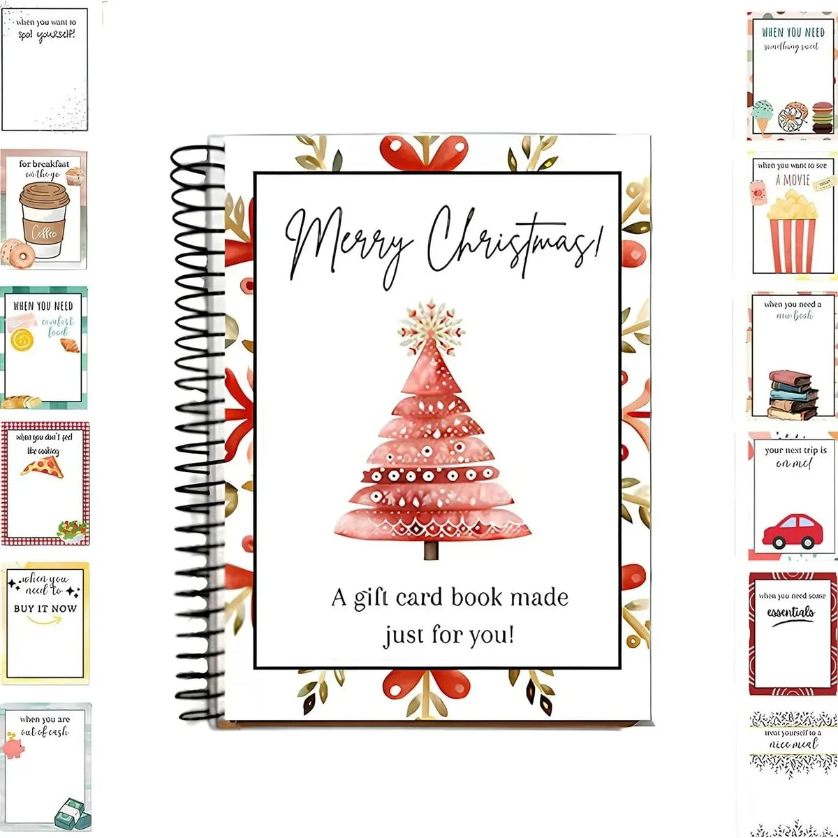 🔥Last Day 50% OFF🎄 Christmas Gift Card Book – Personalized Holiday Gift