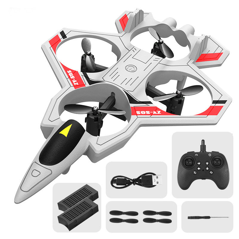 ✈️ 360° Stunt RC Drone Fighter: Flip, Glow & Fly Anywhere