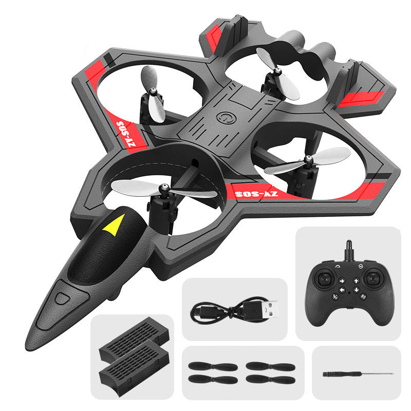 ✈️ 360° Stunt RC Drone Fighter: Flip, Glow & Fly Anywhere